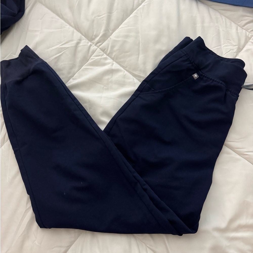 Figs navy clue high rise Zamora Joggers